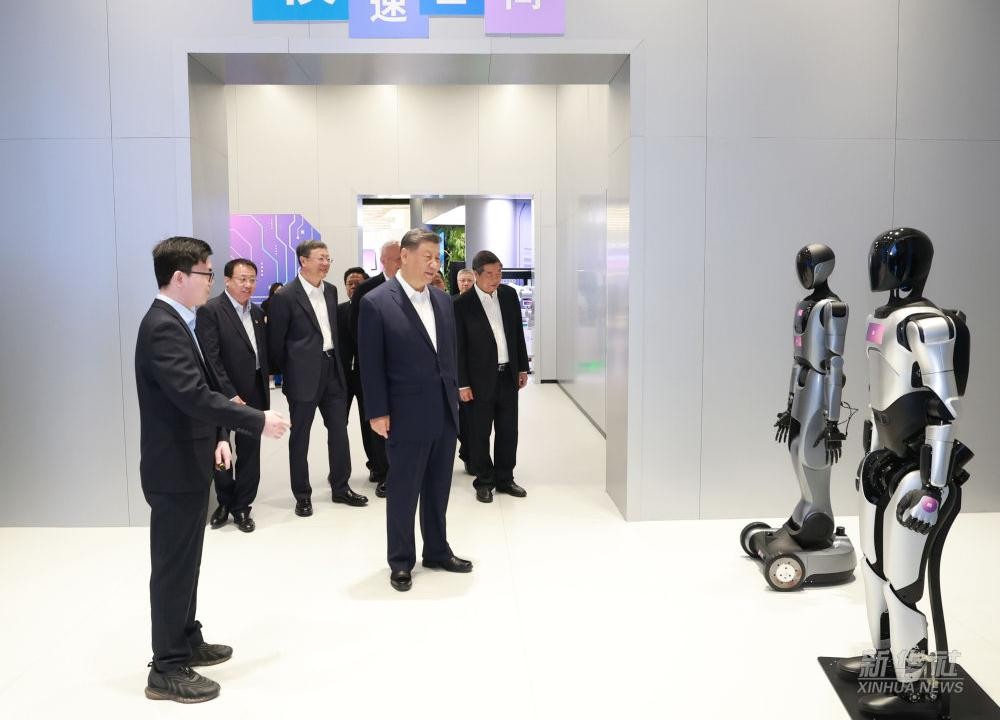 習(xí)近平總書記到上海調(diào)研，im電競(jìng)代表具身智能行業(yè)匯報(bào)進(jìn)展